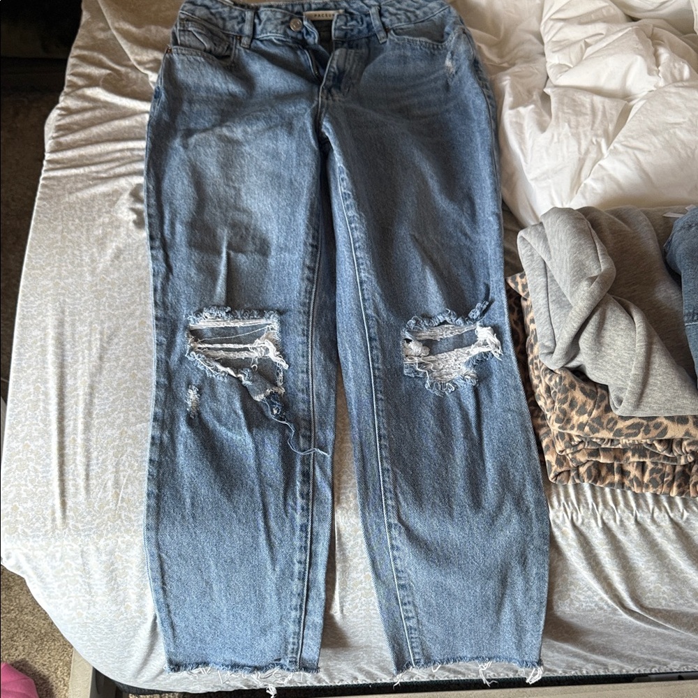 PacSun Light Blue Distressed Boyfriend Jeans